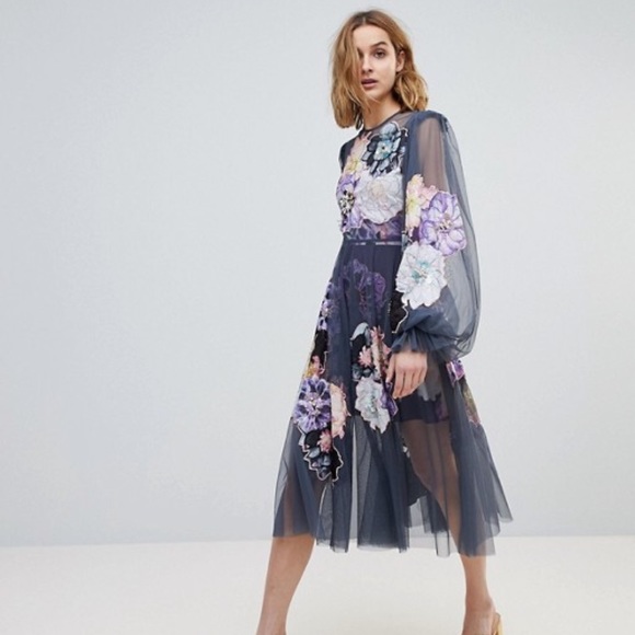 asos edition embellished dress